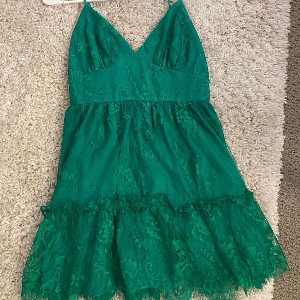 Beautiful Green Dress From Revolve